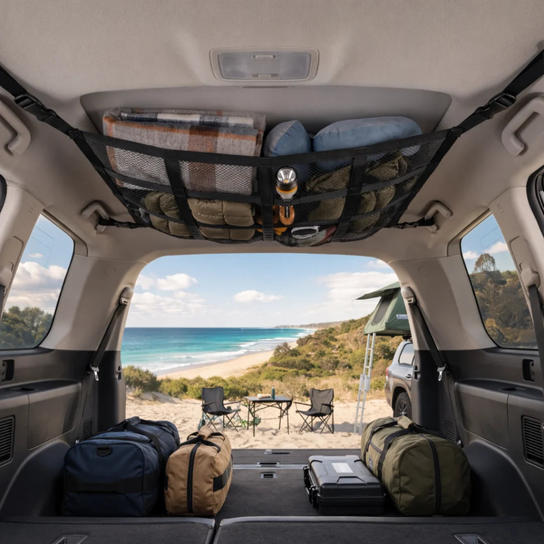 Kangacar™ – Filet de Rangement de Plafond pour Voiture